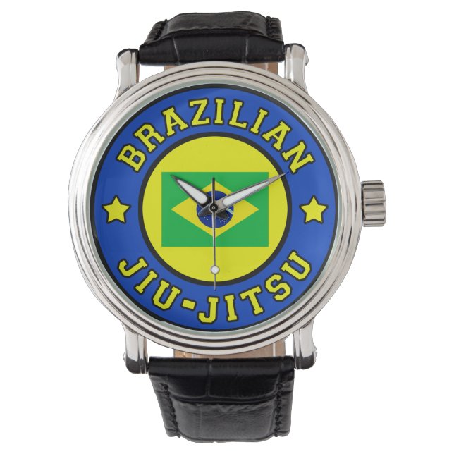 Braziliaanse Jiu Jitsu Horloge (Voorkant)