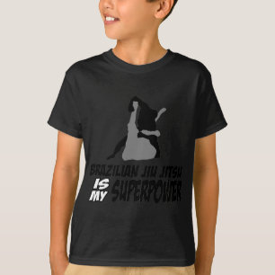 Braziliaanse jiu jitsu is mijn supermacht t-shirt