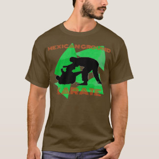 Braziliaanse Jiu Jitsu Mexican Ground Karate BJJ T-shirt