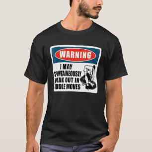 Braziliaanse Jiu Jitsu Mma Bjj Hugger Waarschuwing T-shirt