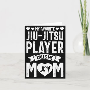 Braziliaanse Jiu Jitsu Moeder BJJ Vechtsport Grapp Kaart