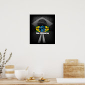 Braziliaanse Jiu Jitsu - Neem het Poster van de re (Keuken)