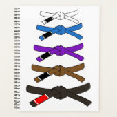 Braziliaanse Jiu-Jitsu Planner (Voorkant)