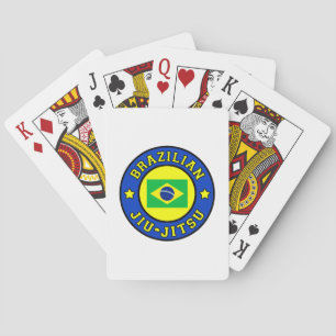 Braziliaanse Jiu-Jitsu Pokerkaarten