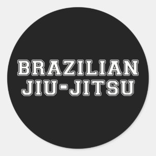 Braziliaanse Jiu Jitsu Ronde Sticker