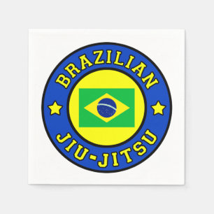 Braziliaanse Jiu Jitsu Servetten