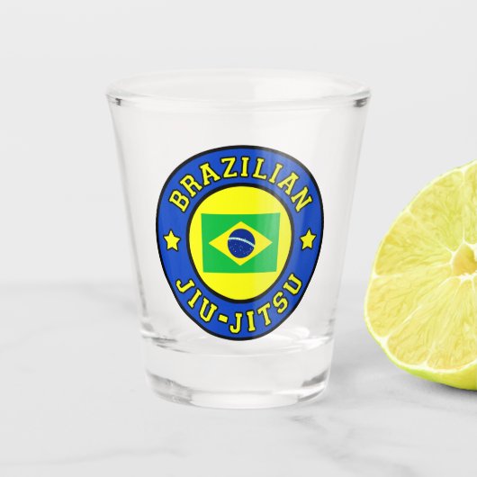 Braziliaanse Jiu-Jitsu Shot Glas (Voorkant)