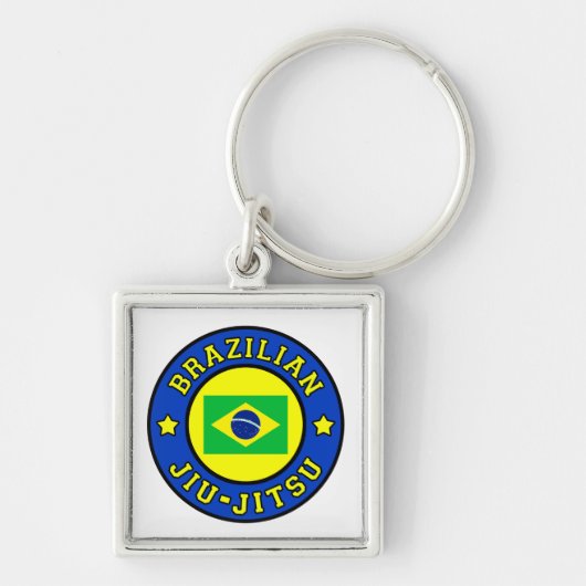 Braziliaanse Jiu Jitsu Sleutelhanger (Voorkant)