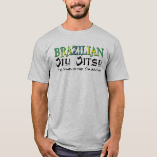 Braziliaanse Jiu Jitsu Tap Snap of Nap T-shirt