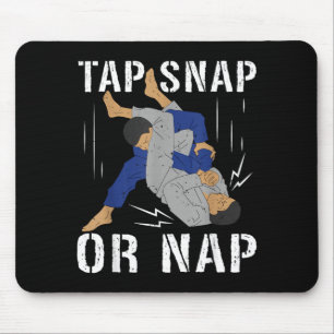 Braziliaanse Jiu Jitsu Tap Snap Of Slaap BJJ Mix Muismat