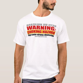 Braziliaanse Jiu Jitsu Waarschuwing: Shirt met gev