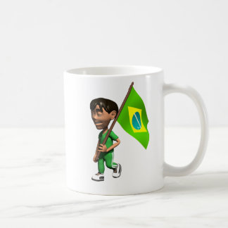 Braziliaanse jongen koffiemok