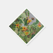 Braziliaanse Klimstruik en Kolibries Servet (Hoek)