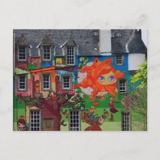 Braziliaanse kunst ,Kelburn Castle Briefkaart