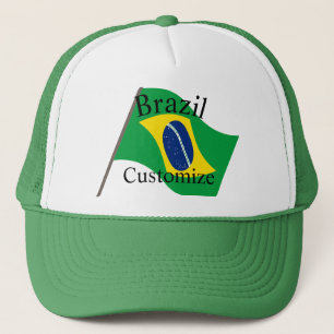 Braziliaanse Landenvlag Thunder_Cove Trucker Pet