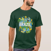 Braziliaanse Mannen T-Shirt (Voorkant)