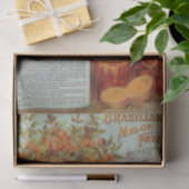 Braziliaanse meloensevruchten uit de zaadcatalogu tissuepapier (Geschenk)