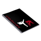 Braziliaanse militaire kunsten Capoeira Notitieboek (Rechterzijde)