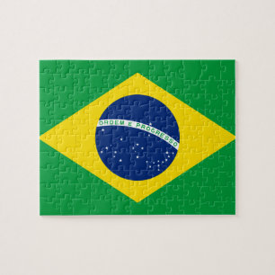 Braziliaanse Nationale Wereldvlag Legpuzzel