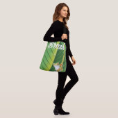 Braziliaanse regenwoudkikkervisposter crossbody tas (Op model)