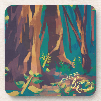 Braziliaanse Rosewood Beverage Coaster Bier Onderzetter