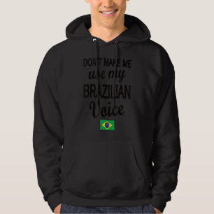 Braziliaanse Stem - Braziliaanse vlaggen Hoodie