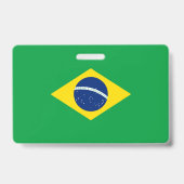 Braziliaanse vlag badge (Achterkant)
