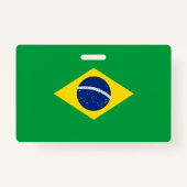 Braziliaanse vlag badge (Achterkant)