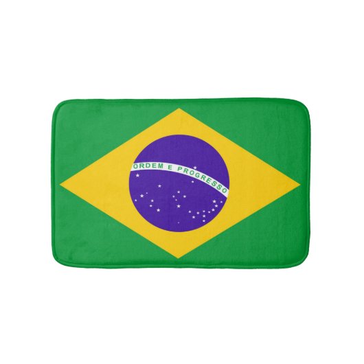 Braziliaanse vlag badmat (Voorkant)