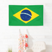 Braziliaanse vlag Banner (Insitu)