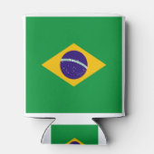 Braziliaanse vlag blikjeskoeler (Achterkant)