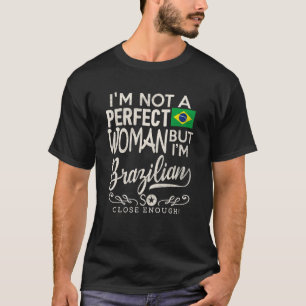 Braziliaanse Vlag Braziliaanse Pride Souvenir T-shirt
