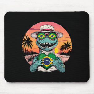 Braziliaanse Vlag Braziliaanse Roots Brasiliaanse Muismat