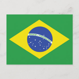 Braziliaanse vlag briefkaart