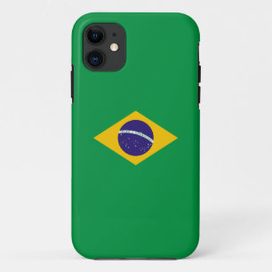 Braziliaanse vlag iPhone 11 hoesje