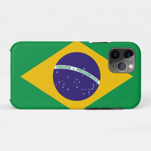 Braziliaanse vlag iPhone 11 pro hoesje