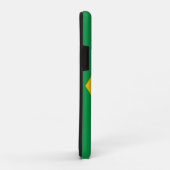 Braziliaanse vlag Case-Mate iPhone case (Achterkant/rechts)