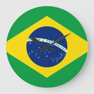 Braziliaanse vlag grote klok