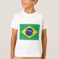 Braziliaanse vlag *Handschets* Braziliaans