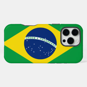 Braziliaanse vlag iPhone 16 pro max hoesje