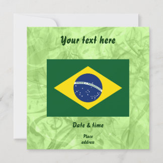 Braziliaanse vlag kaart