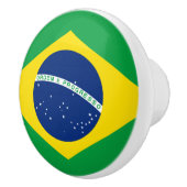 Braziliaanse vlag Keramische Pull Knop (Rechts)