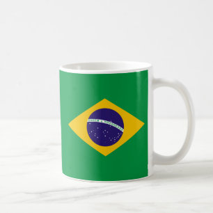 Braziliaanse vlag koffiemok