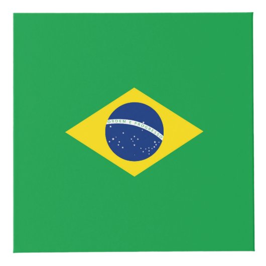Braziliaanse vlag kubus (Rechts)