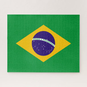 Braziliaanse vlag legpuzzel