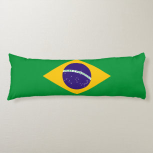 Braziliaanse vlag lichaamskussen