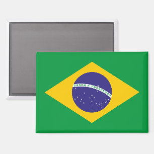 Braziliaanse Vlag Magneet Levendig Patriotisch Koe