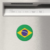 Braziliaanse vlag Magnet Magneet (Insitu (Vaatwasser))