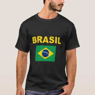 Braziliaanse vlag Mannen W T-shirt
