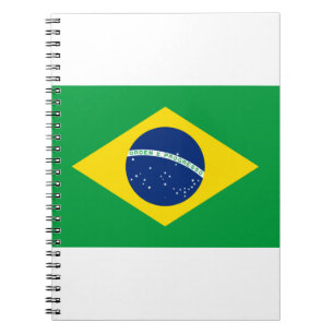 Braziliaanse vlag notitieboek